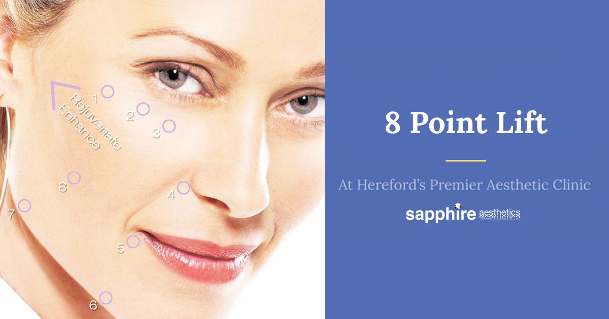 8 Point Lift, the ‘nonsurgical facelift’ at Sapphire Aesthetics in